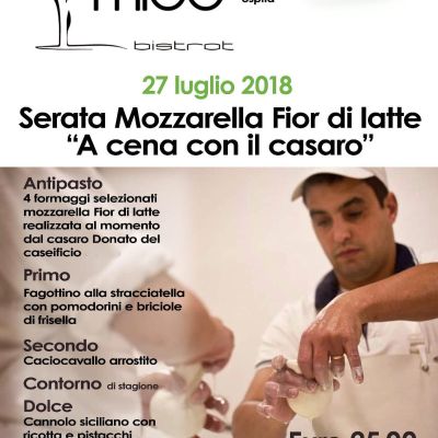 Mico Bistrot ospita la mozzarella fresca Lucano